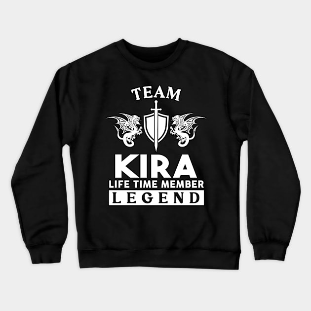 Kira Name T Shirt - Kira Life Time Member Legend Gift Item Tee Crewneck Sweatshirt by unendurableslemp118